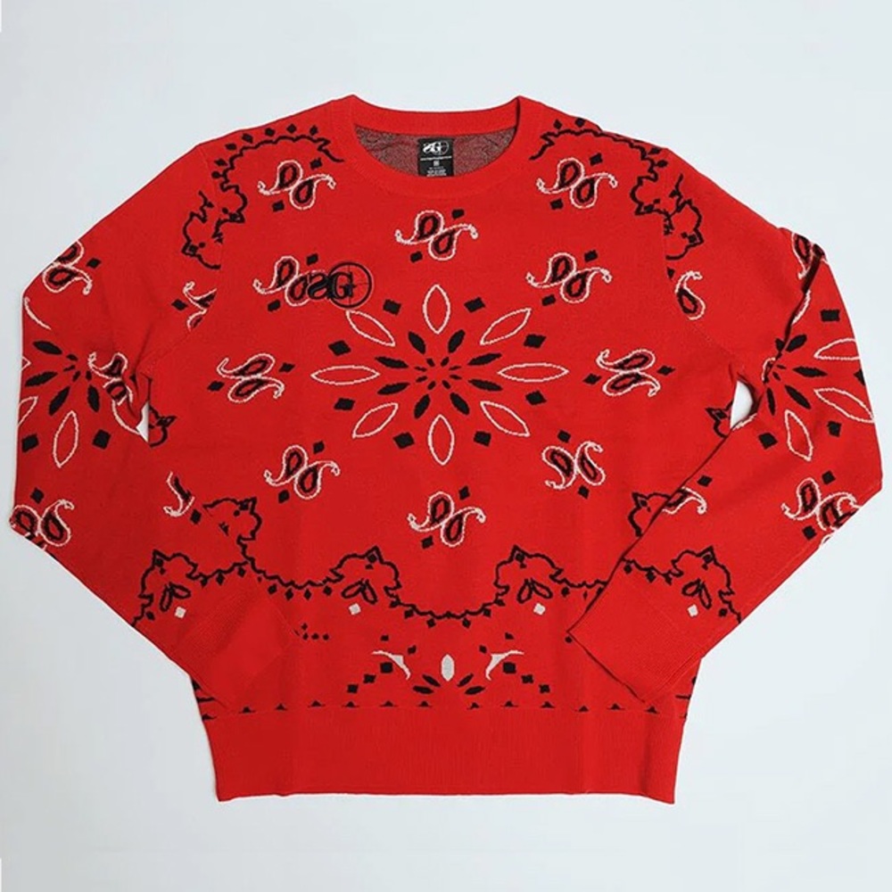 Brand NEW PAISLEY CREWNECK SWEATER